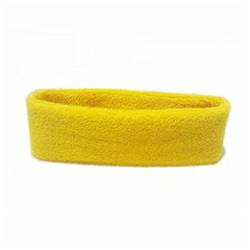 Stirnband Damen 1 Stück Verstellbare Gesichtsbehaarung Makeup-Kopfband-Handtuchhaar-Wrap-Duschkappe-Stretch SPA Gesichtskopfbandfarbe Haare Ascessorien Gesichtswaschstirnband (Size : Yellow) von DUnLap