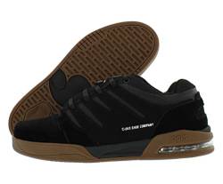 DVS Men's Tycho Black Blk Gum Nubuck Low Top Sneaker Shoes 10.5 von DVS