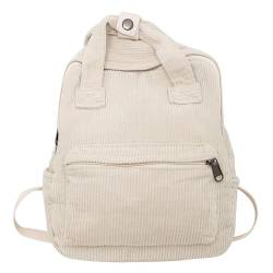 DWDC Rucksack für Frauen, Mini-Rucksack, Cord-Rucksack, leichte Tagestasche, minimalistischer Rucksack, Sling-Tasche, Tragetasche, Geschenk für Sie oder Ihn, 5 Farben verfügbar von DWDC