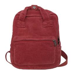 DWDC Rucksack für Frauen, Mini-Rucksack, Cord-Rucksack, leichte Tagestasche, minimalistischer Rucksack, Sling-Tasche, Tragetasche, Geschenk für Sie oder Ihn, 5 Farben verfügbar von DWDC