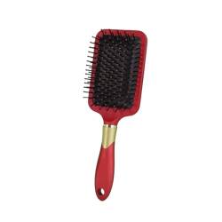 DXFBHWWS Frauen Massage Werkzeuge Luftkissen Haar Kämme Haar Bürsten Kopfhaut Massage Haarbürste Haar Kämme (Color : Red) von DXFBHWWS