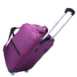 DXZENBO Gepäcktasche mit Rollen, Trolley-Kabine, zugelassen für Männer und Frauen, doppelter Komfort von DXZENBO