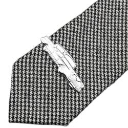 DYCJLL Krawattenstange Krawattenklammer aus Edelstahl for Brillen, Auto, Flugzeug, Gabel, Löffel, Metall, for Herren, Krawattenklammern, Anstecknadel for Herren-Geschenk (Farbe: 7) (Color : 12) von DYCJLL