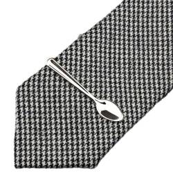 DYCJLL Krawattenstange Krawattenklammer aus Edelstahl for Brillen, Auto, Flugzeug, Gabel, Löffel, Metall, for Herren, Krawattenklammern, Anstecknadel for Herren-Geschenk (Farbe: 7) (Color : 21) von DYCJLL