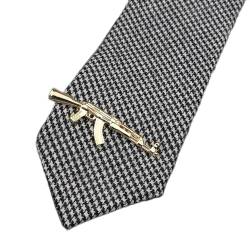 DYCJLL Krawattenstange Krawattenklammer aus rostfreiem, niedlichem Bart, Metall, for Herren, Krawattenklammern, Anstecknadel for Herrengeschenk (Farbe: 3) (Color : 7) von DYCJLL