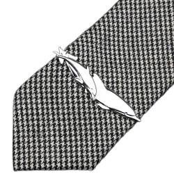 Krawattenstange Krawattenklammer aus Edelstahl for Brillen, Auto, Flugzeug, Gabel, Löffel, Metall, for Herren, Krawattenklammern, Anstecknadel for Herren-Geschenk (Farbe: 7) (Color : 19) von DYCJLL