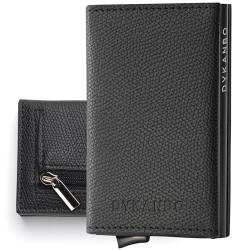 DYKANBO Slim Wallet mit Münzfach - Geldbörse Herren und Portmonee Herren - Kreditkartenetui mit RFID-Schutz - Wallets for Men - Small Pop-Up Card Holder Wallet with Coin Departement von DYKANBO