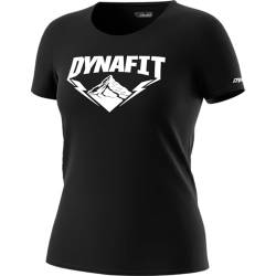 DYNAFIT Damen Graphic Co S/S Tee T-Shirt, Schwarz (Blackout/Hardcore), Medium von DYNAFIT