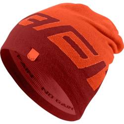 DYNAFIT Ft Beanie Orange - Klassische warme Wollmütze, Größe One Size - Farbe Dawn - Red von DYNAFIT
