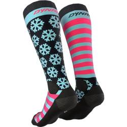 DYNAFIT Unisex Ft Graphic Sk socken, Marineblau / 3010 Flag, 42 von DYNAFIT