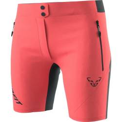 DYNAFIT W Transalper 2 Light Dynastretch Shorts Rot - Schnelltrocknende robuste Damen Wandershorts, Größe S - Farbe Hot von DYNAFIT