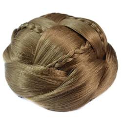 Haarteil Mit Gummiband Synthetische Scrunchie Haar Chignon Brötchen Donut Exquisite geflochtene Chignon mehrstufige Zöpfe Haarteile Clip in Haarknoten Party Hochzeit Cosplay Verlängerungen Unordentlic von DYPASA