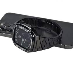 DZHTUS Luxus-Modifikationsset für Apple Watch, 45 mm, 41 mm/40 mm, 44 mm, Mod Metall-Uhrengehäuse für iWatch Serie 8, 7, 6, SE, 5, 4, 40 mm, Achat von DZHTUS