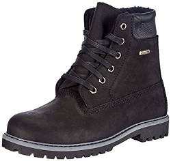 Däumling Unisex Kinder Andy Schneestiefel, Schwarz, 27 EU Schmal von Däumling