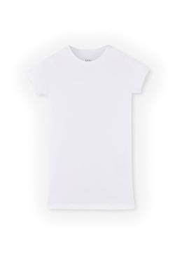 Dagi Damen Basic Cotton Tshirt, Weiß, 44 EU von Dagi