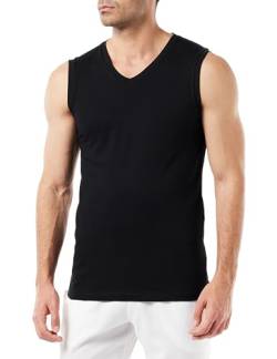 Dagi Men's Basic Cotton Undershirt T-Shirt, Black, L von Dagi