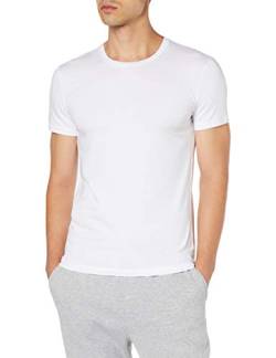 Dagi Men's Basic Cotton Undershirt T-Shirt, White, L von Dagi