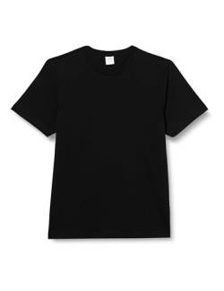 Dagi Men's Black Crew-Neck Supima Cotton Short Sleeve T-Shirt, Black,L von Dagi