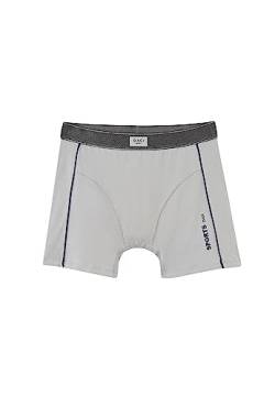 Dagi Men's Cotton Sports Boxer Shorts, Grey, Large von Dagi