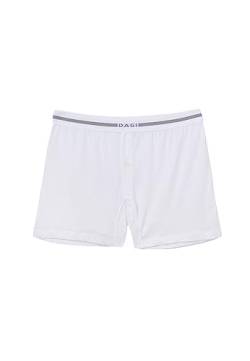 Dagi Men's Modal Boxer Shorts, White, XXXL von Dagi