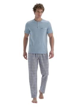 Dagi Men's Pyjama, Blue, S Pajama Bottom, S von Dagi
