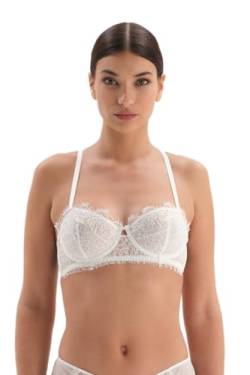 Dagi Women's Fashion Soft Balconette Bra, White, 85B von Dagi