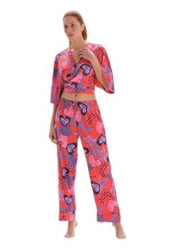 Dagi Women's Pyjama, Pomegranate, 40 Pajama Bottom von Dagi