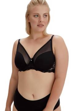 Dagi Women's Underwire Minimiser Minimizer Bra, Black, 85D von Dagi