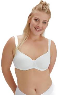 Dagi Women's Underwire Minimiser Minimizer Bra, Ecru, (Herstellergröße: 95D) von Dagi