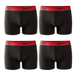 DA!LY UNDERWEAR Herren Boxershort 4er Pack von Daily Underwear