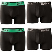 DA!LY UNDERWEAR Herren Boxershort 4er Pack von Daily Underwear