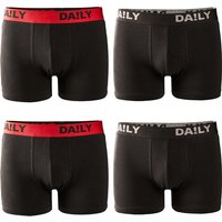 DA!LY UNDERWEAR Herren Boxershort 4er Pack von Daily Underwear