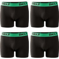 DA!LY UNDERWEAR Herren Boxershort 4er Pack von Daily Underwear