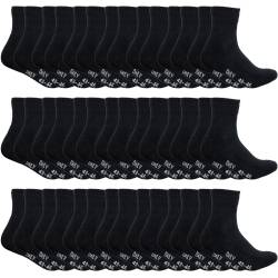 DAILYSOXX Herren Short Crew Socken Everyday mit Frotteesohle - 7, 14 oder 21 Paar von Dailysoxx