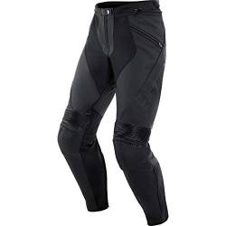 Dainese Kombihose Lederkombi Motorradhose mit Protektoren Pony 3 Lederhose schwarz 50 (M), Herren, Sportler, Ganzjährig von Dainese