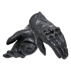 Dainese Men's Neroshape Leather Gloves, Schwarz/Schwarz, M von Dainese