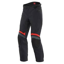 Dainese Motorradhose Carve Master 3 Gore Tex Pants wasserdichte Touringhose, Black/Lava-RED, 48 von Dainese