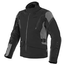 Dainese Motorradjacke mit Protektoren Motorrad Jacke Tonale D-Dry Textiljacke schwarz/Ebony/schwarz 52 (L), Herren, Tourer, Ganzjährig von Dainese