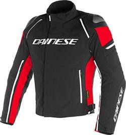 Dainese Racing 3 D-Dry Motorrad Textiljacke (Black/Red,50) von Dainese