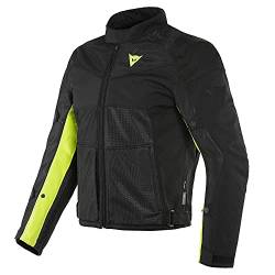 Dainese Sauris 2 D-Dry Motorrad Textiljacke (Black/Yellow,52) von Dainese