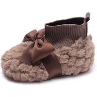 Daisred Mädchen Baumwolle Winter lässig Socken Schuhe Krabbelschuh von Daisred