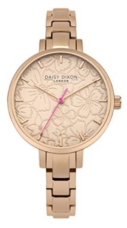 DAISY DIXON Damen Analog Quarz Uhr mit Edelstahl Armband DD043RGM von Daisy Dixon