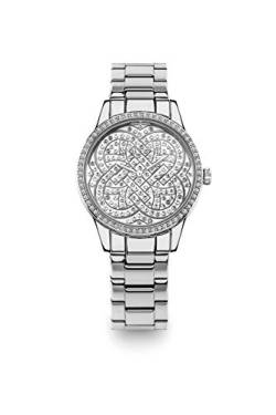 Daisy Dixon Damen Analog Quarz Uhr mit Edelstahl Armband DD182SM von Daisy Dixon