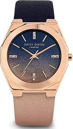 Daisy Dixon Damen Analog Quarz Uhr mit PU Armband DD122URG von Daisy Dixon