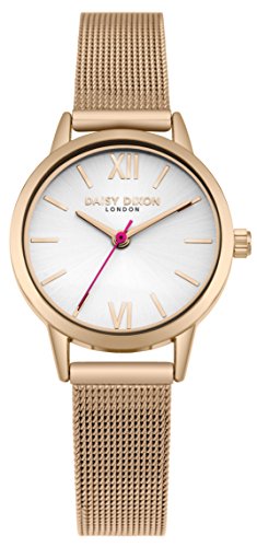 Daisy Dixon London Damen Armbanduhr Analog Quarz Edelstahl DD069RGM von Daisy Dixon