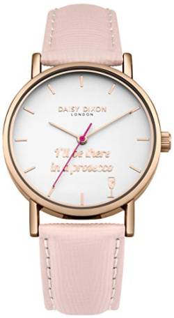 Daisy Dixon London Damen Armbanduhr Analog Quarz Leder DD079PRG von Daisy Dixon