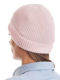 Dalle Piane Cashmere - Hut aus 100% Kaschmir - für Mann/Frau, Farbe: Rosa, Einheitsgröße von Dalle Piane Cashmere