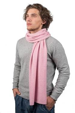 Dalle Piane Cashmere - Schal aus 100% Kaschmir - Made in Italy - für Mann/Frau, Farbe: Rosa, Einheitsgröße von Dalle Piane Cashmere