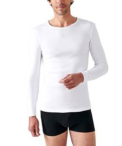 Damart Herren Langarm-Shirt, Wärmegrad Medium 3. Thermounterwäsche-Oberteil, Weiß, M von Damart
