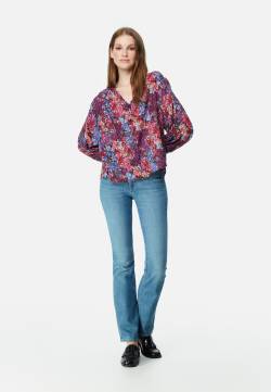 BLUSE | Lurex Bluse von Damen